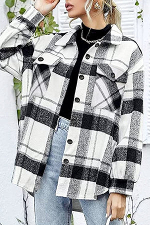 Long Sleeve Plaid Flannel