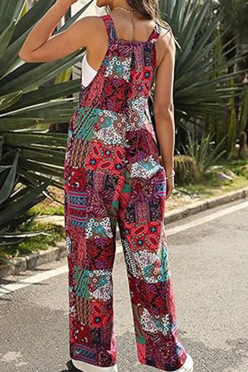 Vibrant & Creative: Bohemian Fantasy Overalls