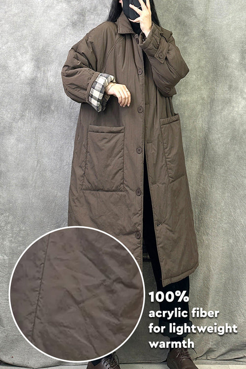 Plus Size Oversized Windbreaker Parka