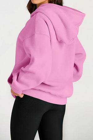 Oversized Fleece-Lined Hoodie